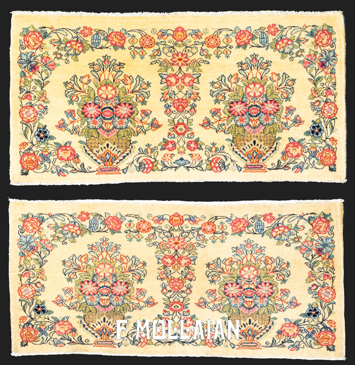 Saruk Rug Antique Pair n°:634921